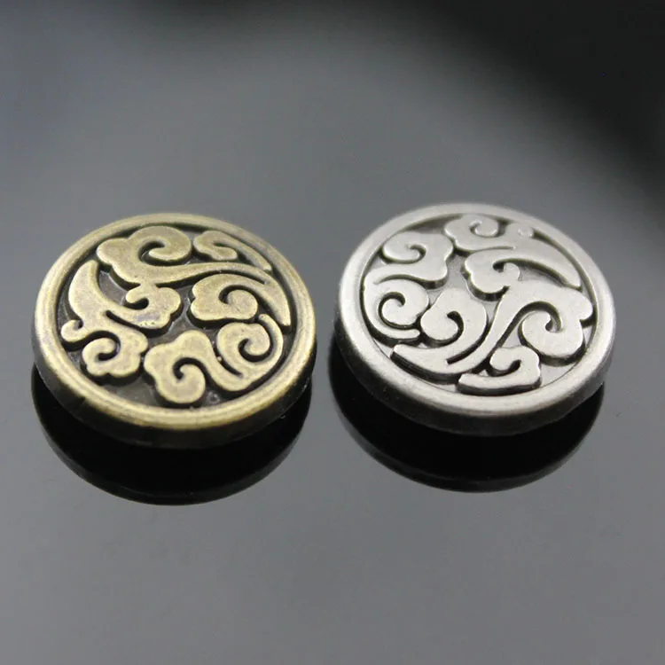 Заводская изготовленная на заказ металлическая пряжка conchos с винтом назад для бумажника