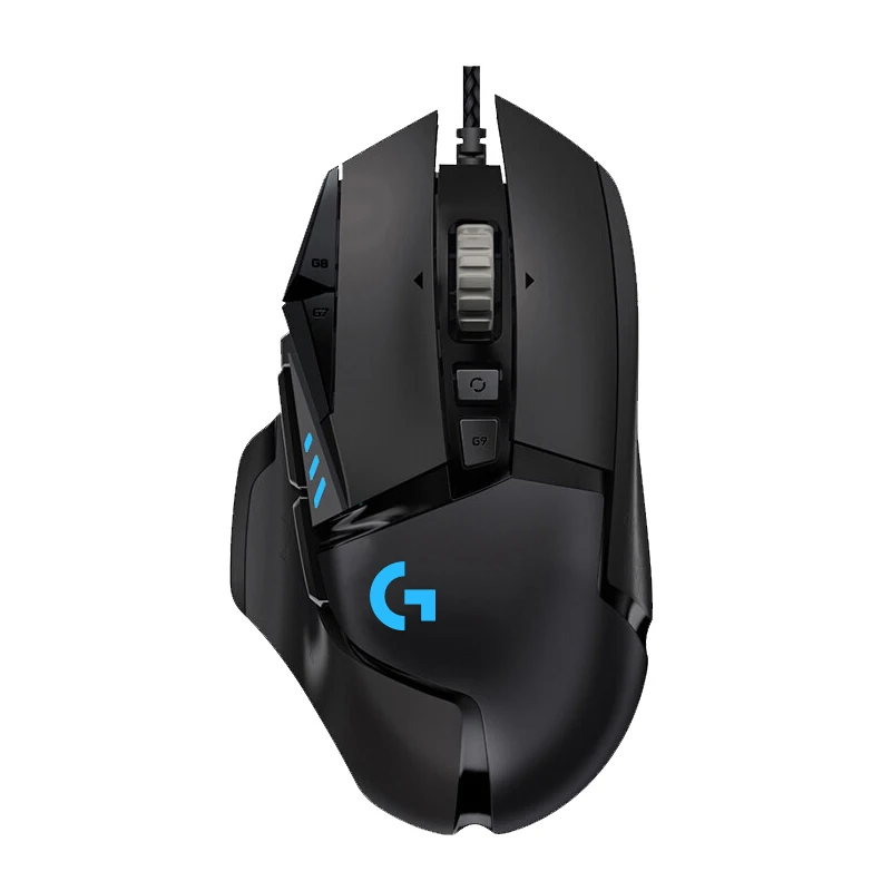 New arrival 100% original Logitech 16000DPI G502 RGB lighting Wired Gaming Mouse Engine high performance sale