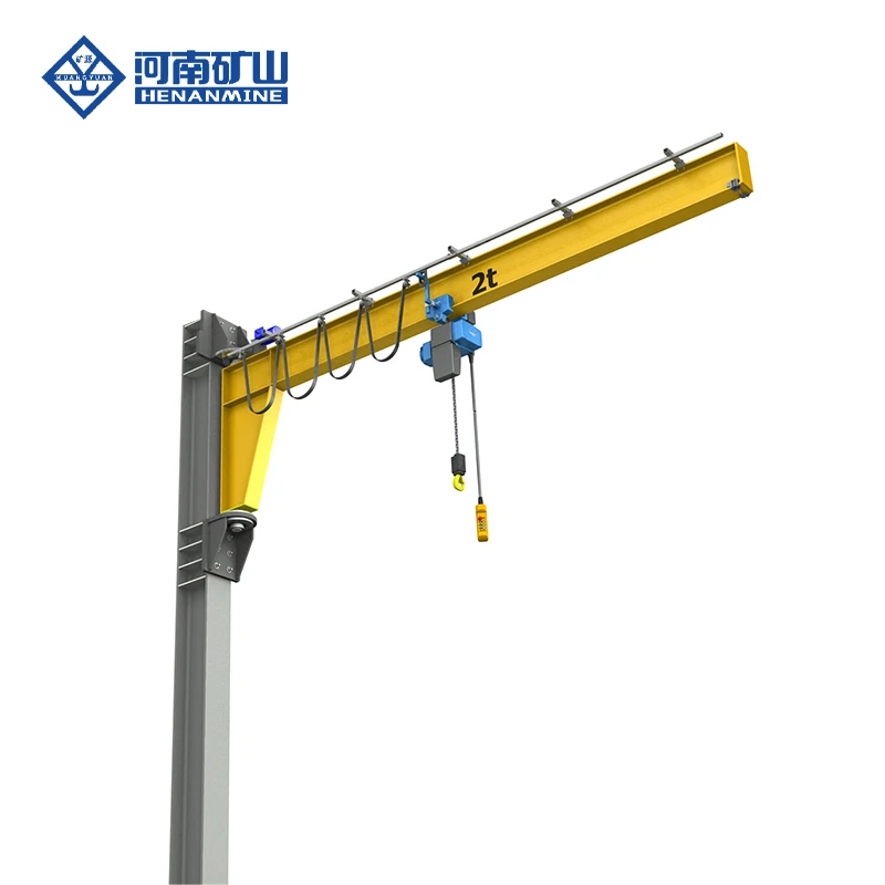 Customized Motor Driven Wall Bracket Jib Crane  5 ton 10 ton Wall Mounted Jib Crane