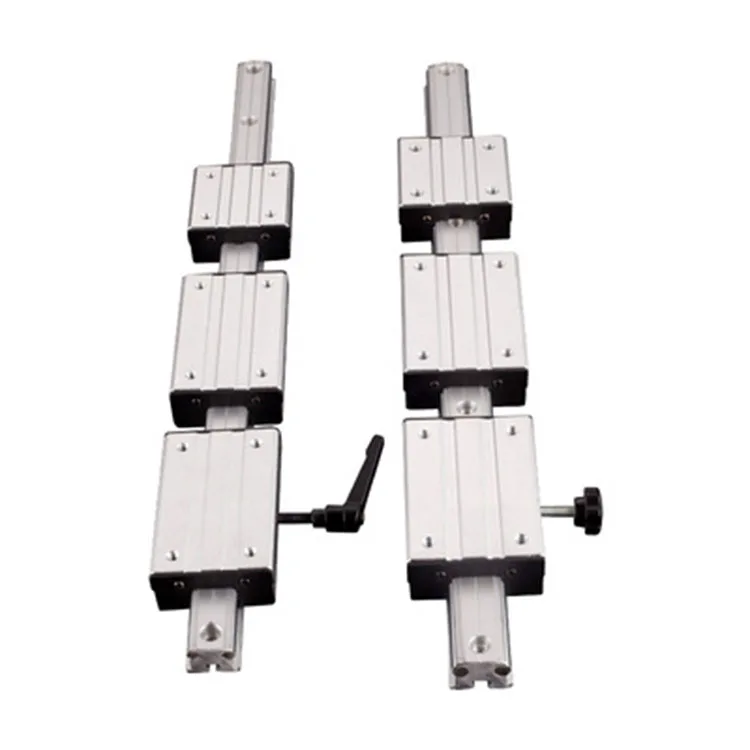 Roller CNC Linear Guide Rail LGD8 Low Price Dual-shaft Linear Rail Series Double Axis Roller Guide  For Milling Machine