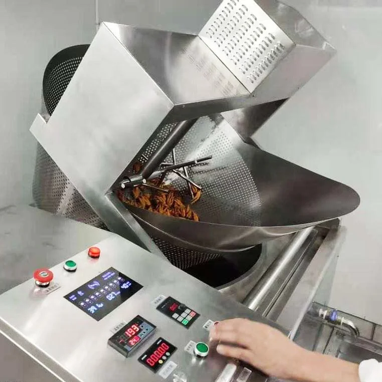 Auto Crispy Chicken Banana Peanut Puff Puff Potato Chips Frying Fried Chicken Automatic Batch Industrial Deep Fryers Machine