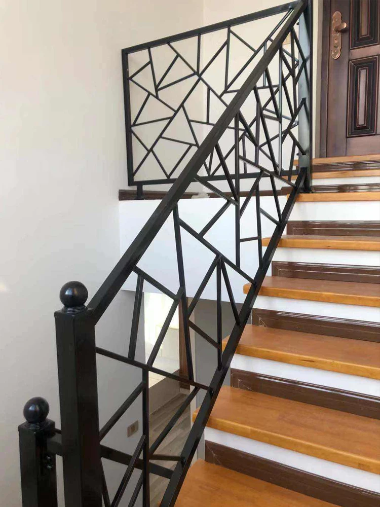 Ferosteel Stainless Steel veranda Cable Wire Railing with Black Quare Post Side Mounted Balcony diy cable railing post