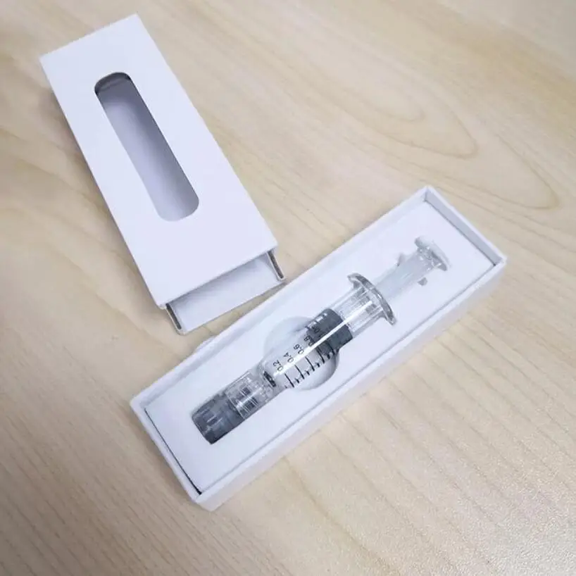 Free sample custom childproof vape cartridge packaging plastic tube box for 510 CBD battery syringe