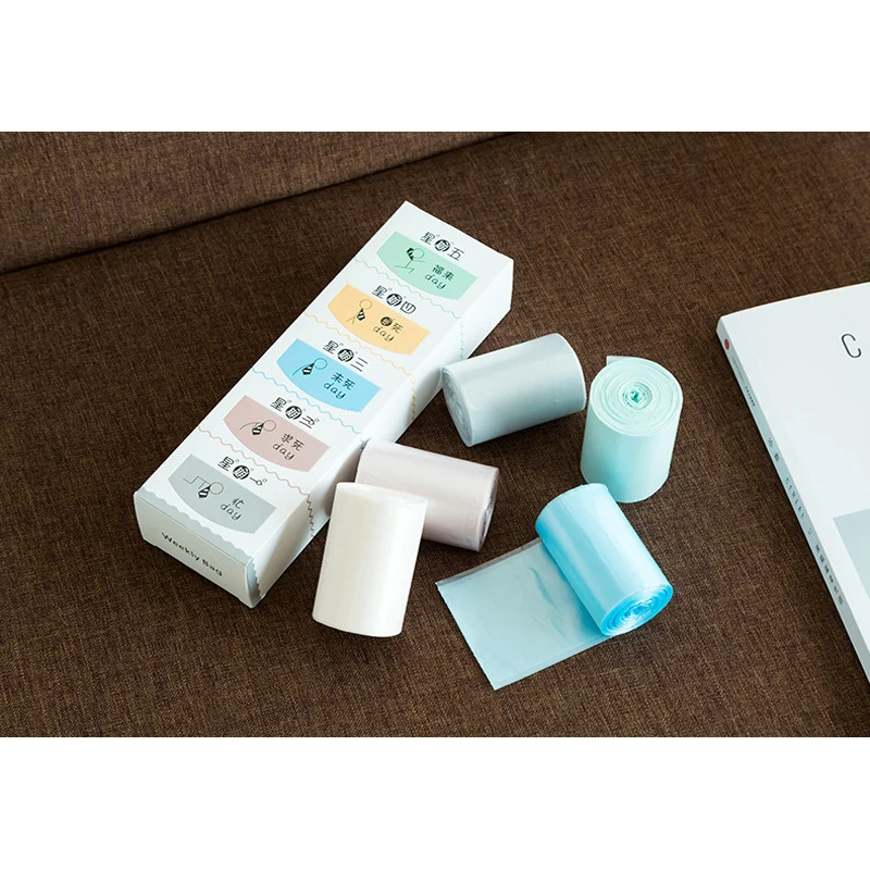 
Fashion New Style Mini bio biodegradable Car Family Disposable garbage bags 