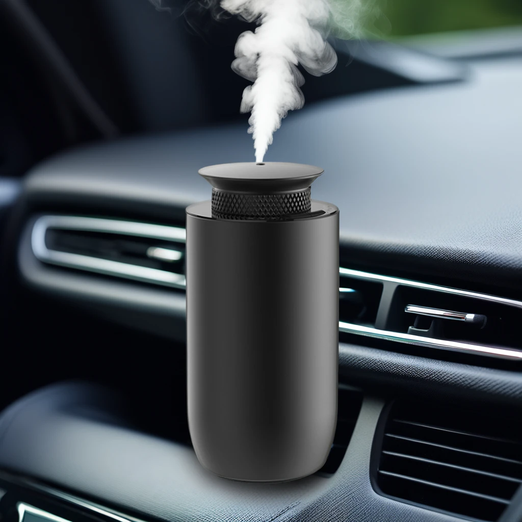 Dermey A12 Mini Luxury Scented Fragrance Oil Diffuser Rechargeable Car Air Essential Oil Diffusers for Wholesale
