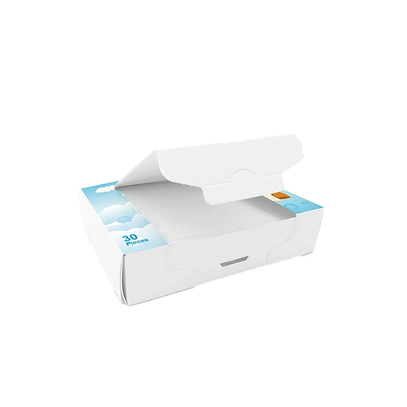 OEM/ODM Private Label Eco Friendly Natural Detergent Sheet Biodegradable Washer Soap Strips Laundry Detergent Sheets
