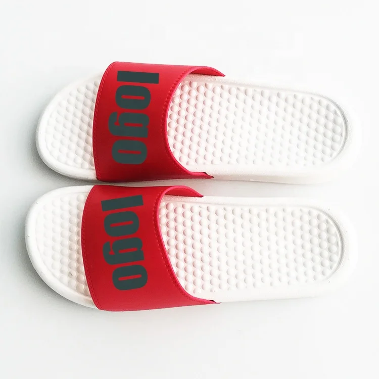 Outdoor Custom Massage slides slippers customized sports women slippers sandals US basketball team shoes slides custom logo