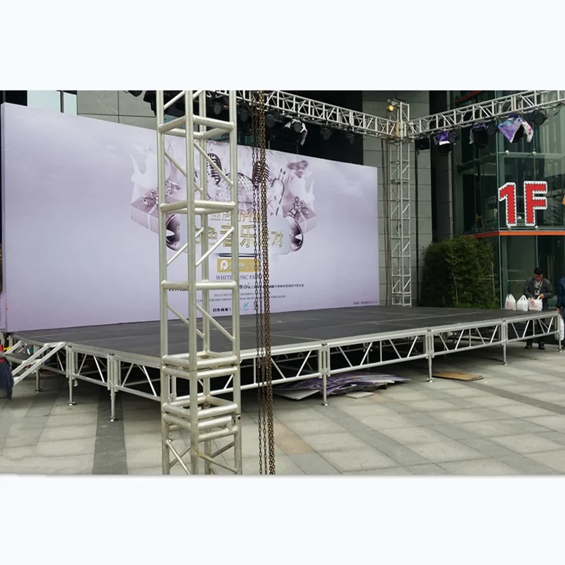 Mobile Concert Folding Adjustable Non-Slip Portable Aluminium Stage Platform