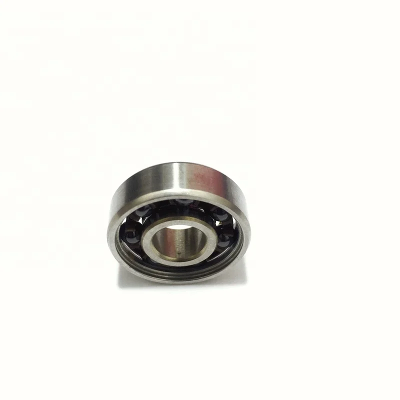 S 627 CE 7x22x7mm Stainless Steel Outer Ring Si3N4 Silicon Nitride Ball Nylon Cage Open Hybrid Ceramic Deep Groove Ball Bearing