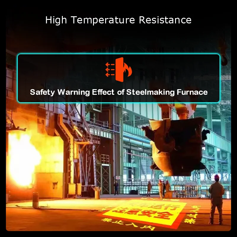 Самый прочный светодиодный проектор Gobo 500 Вт DMX с пользовательским логотипом внешние водонепроницаемые плавники для рассеивания света