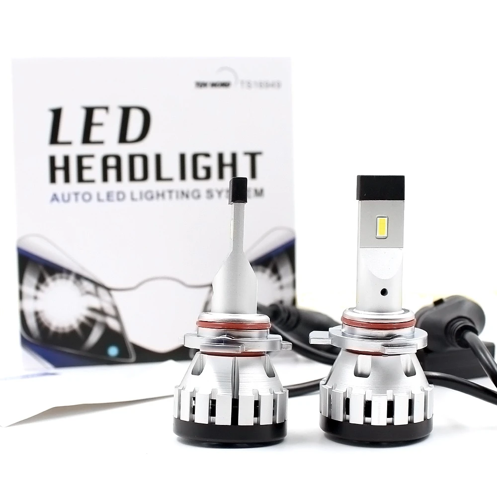 Customize whosale Q3 automotive lamps 12000lm LED Headlights led canbus D2s H13 H1 H3 H7 H11 9006 auto lighting systems