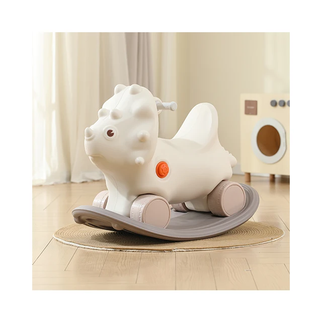 Baby Rocking Horse Home Kids Toy Riding Horse With Wheels