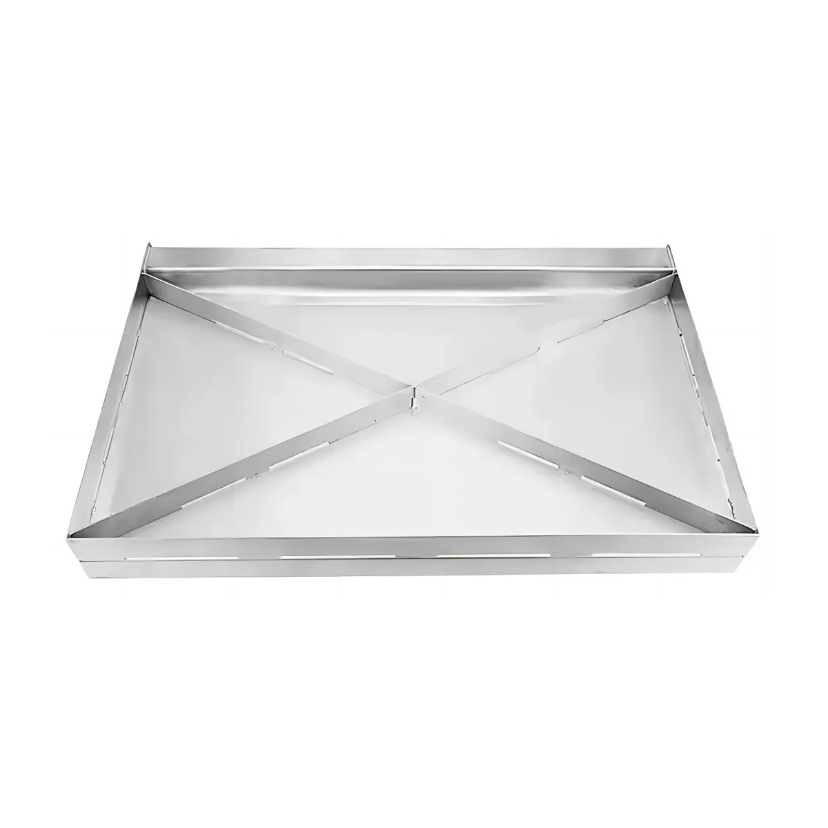 Universal Stainless Steel Griddle Pan Flat Top Plate Rectangular BBQ Plancha Griddle for BBQ Gas Grills