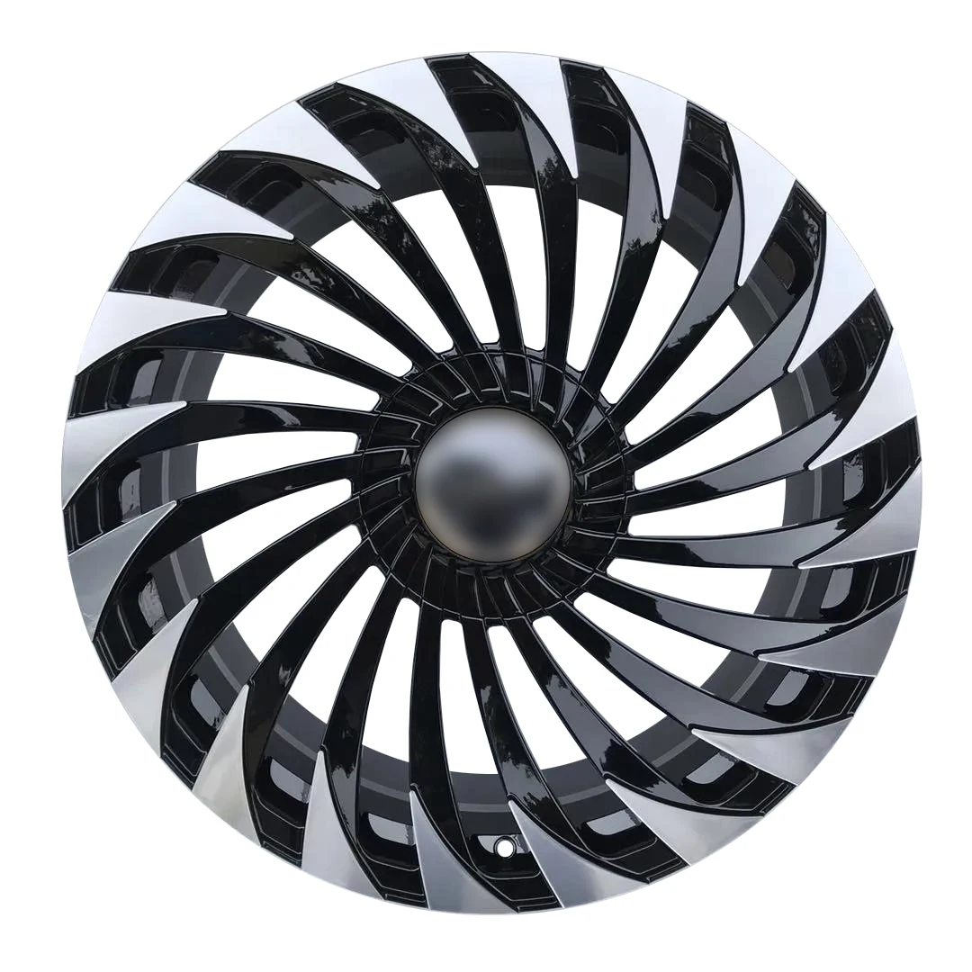 NNX Customised forged wheels 17 18 19 20 21 22 23 24 inch black custom knurling best quality factory wholesale  for Land Rover