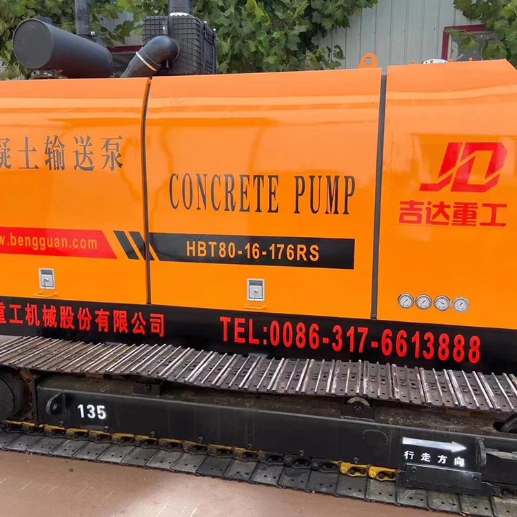 New High Quality Concrete Hydraulic Pump Construction Concrete Machinery Pump
