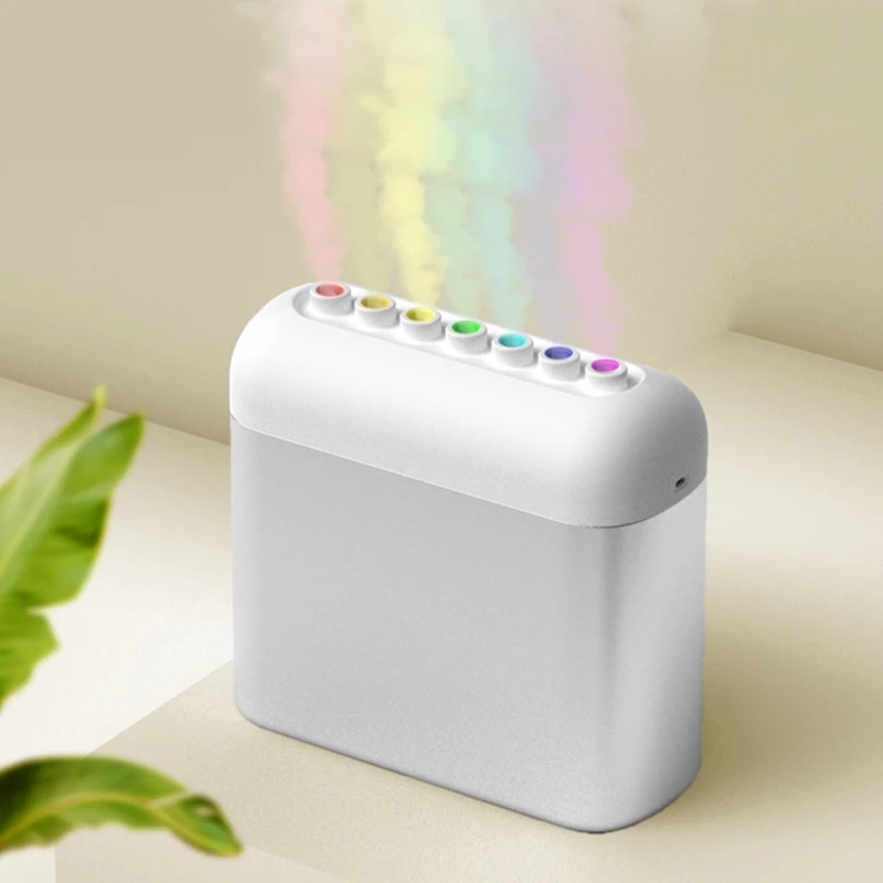 
 USB зарядка фонтан дизайн Сильный туман Выход 7 видов цветов 3L ультразвуковой увлажнитель воздуха  