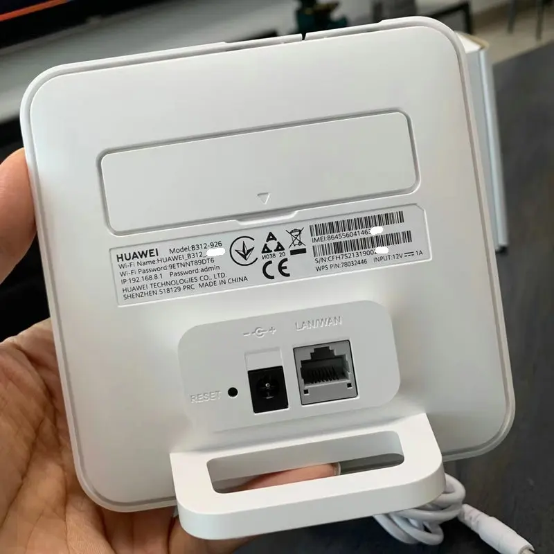 Unlocked B312-926 Gigabit Ethernet 4G Router 2s Wireless Wifi Router VPN CPE Cat4 Sim 4G LTE Router