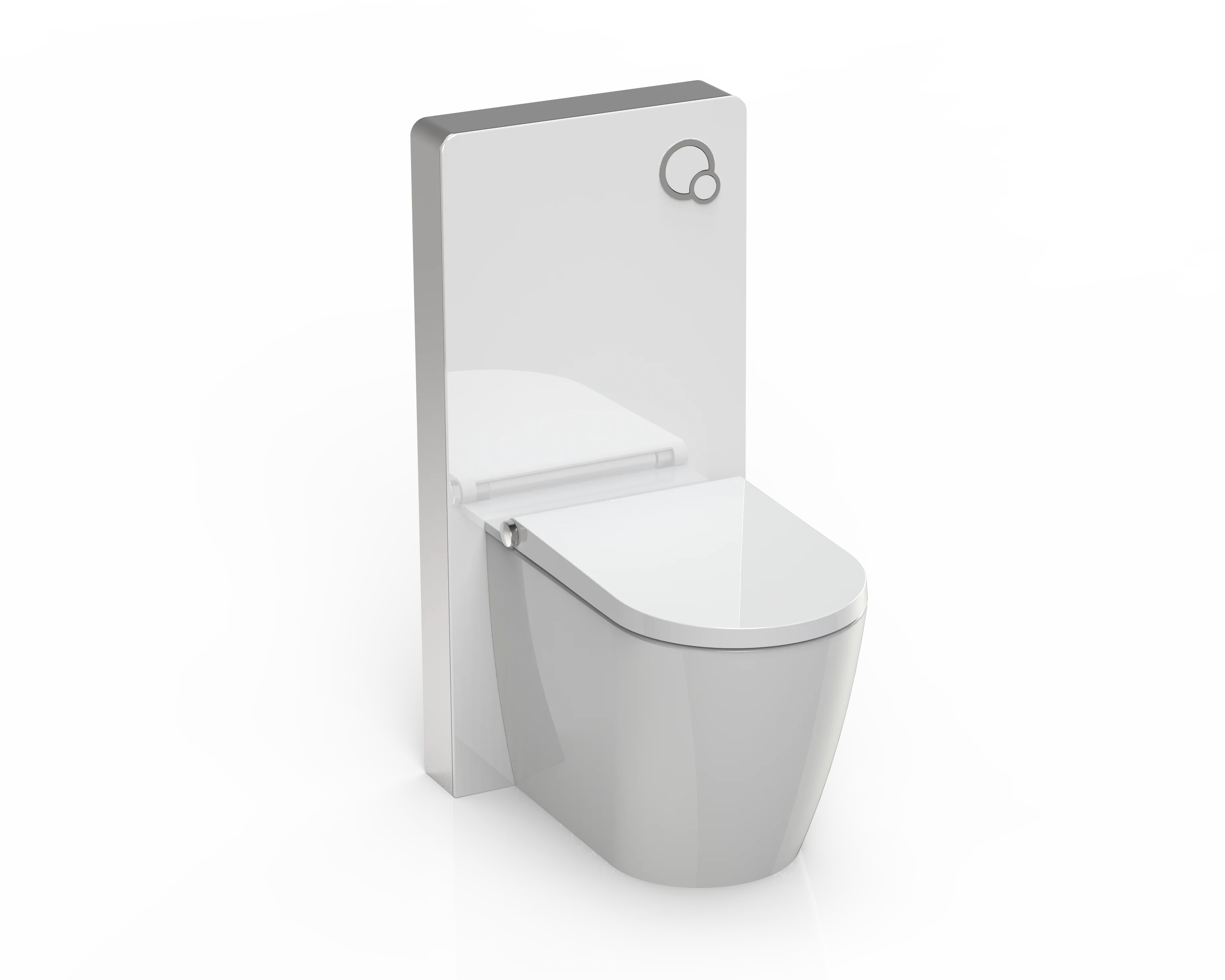 Modern Stylish Bathroom Hygienic One Piece Smart Toilets Electronic Shower Toilet