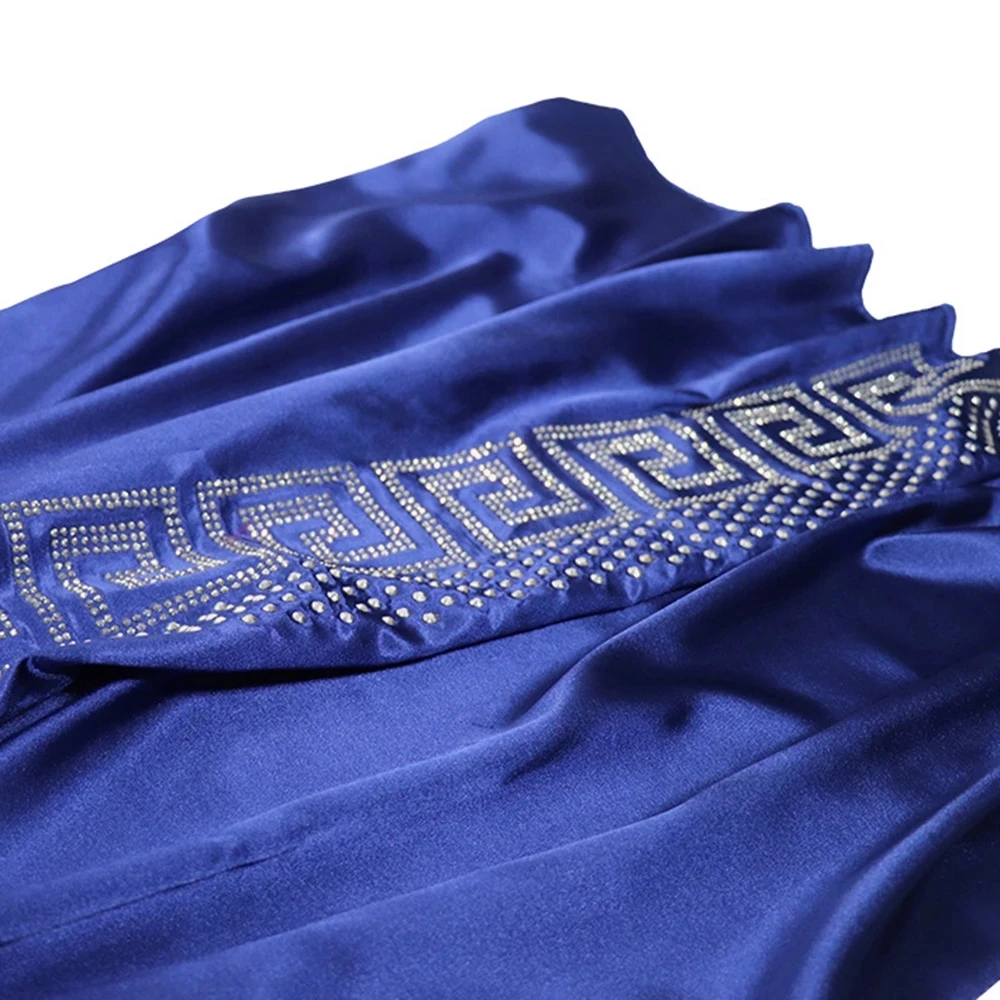 loose women long dress casual african style femme vestiods vintage retro muslim lady maxi dresses robe