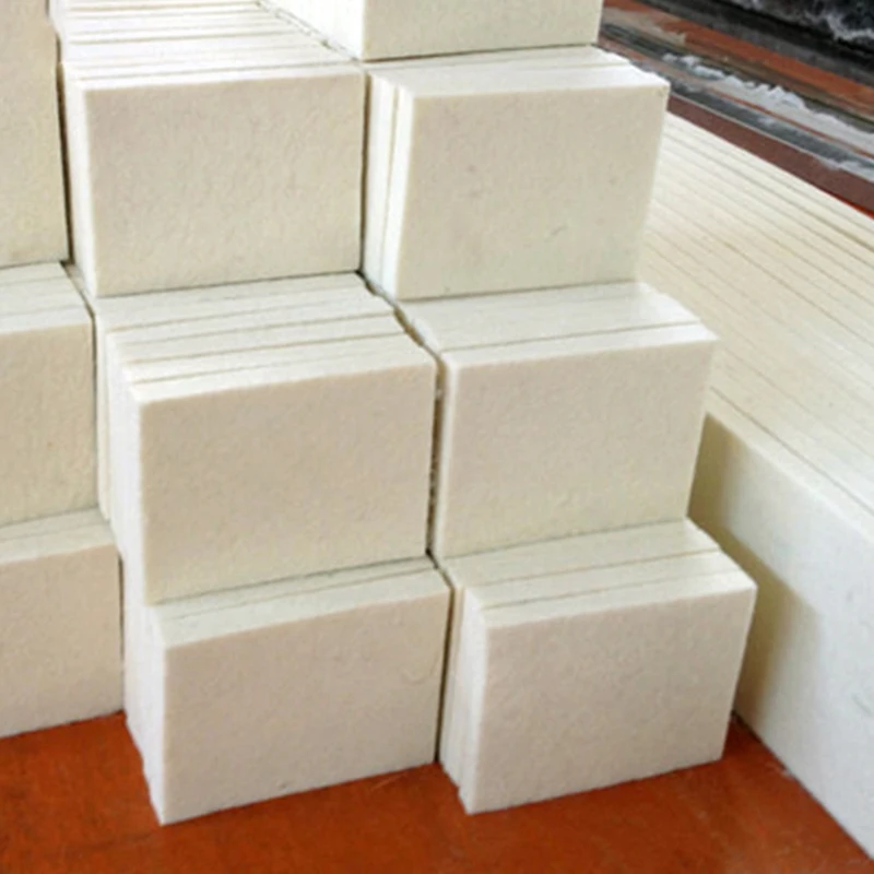 The manufacturer specially provides wool felt 100% fabric roll industrial natural white wool felt pure Merino wool felt