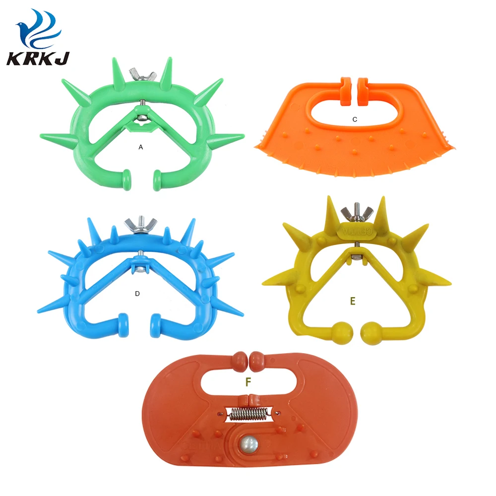 KD919 Veterinary essentials milk sucking preventer spiked livestock farming cow sheep nose ring plastic