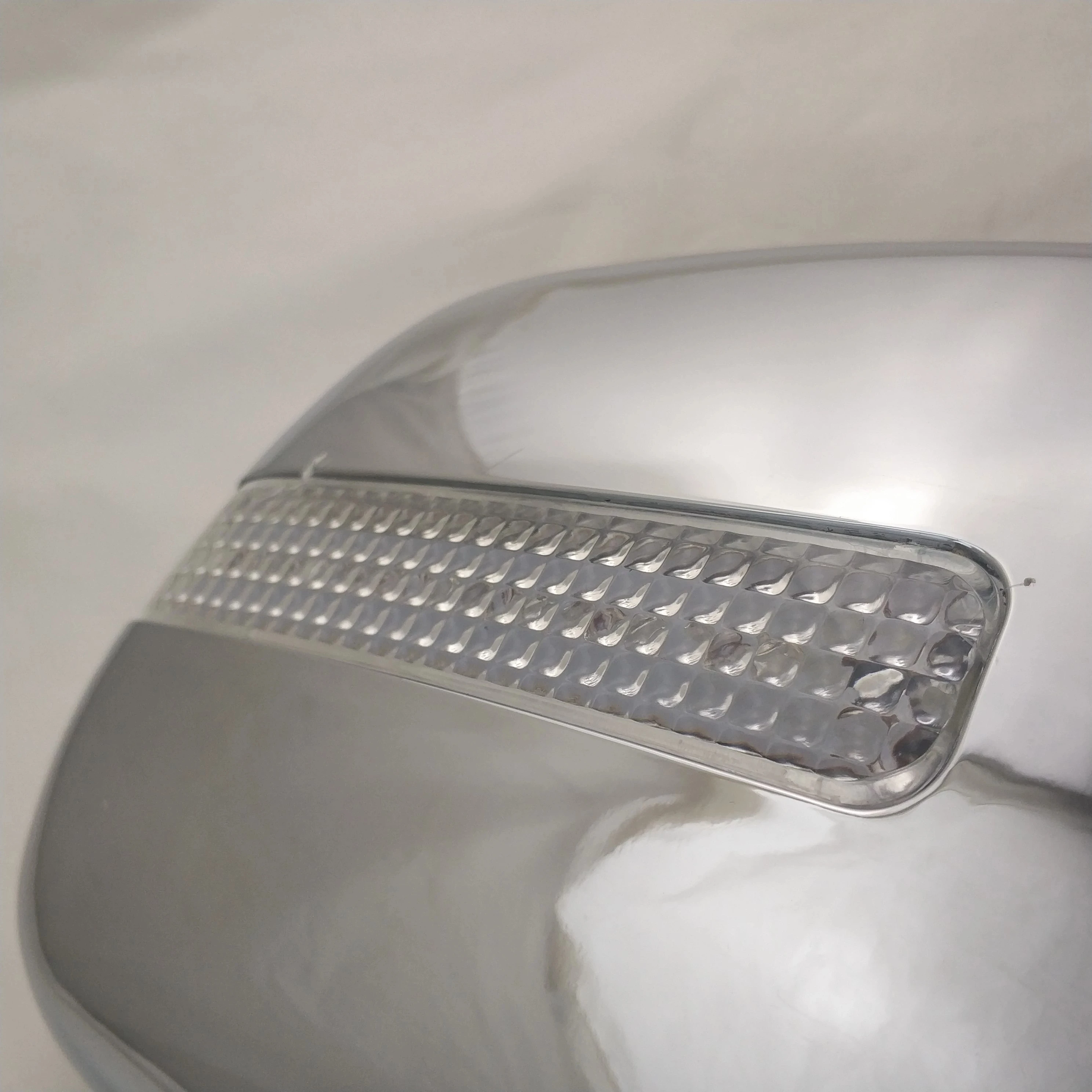 HGD For Toyota Land Cruiser Autana 4500 FJ80 1992-2008 ABS chrome Car Rearview Side Mirror Cover trim LED accessories mirror cap