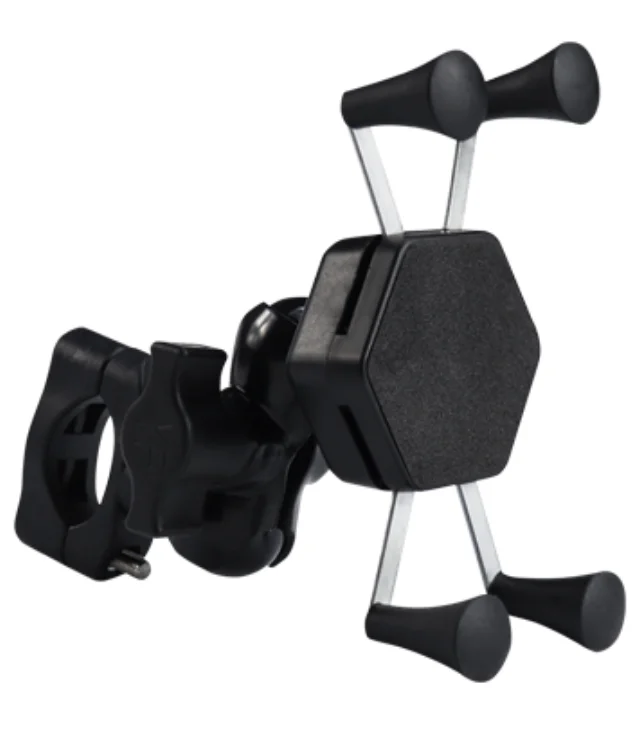 Popular Universal Motorbike  Iron X-Grip Clamp Bike Cell Phone Stand Motorcycle Phone Holder Motorcycles Accessories