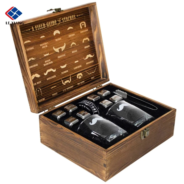 
2021 new product 6 Pcs Flower Petal Shaped Stainless Steel Ice Cooling Cubes Whiskey Beverage Chilling Rock Stones Gift Set 