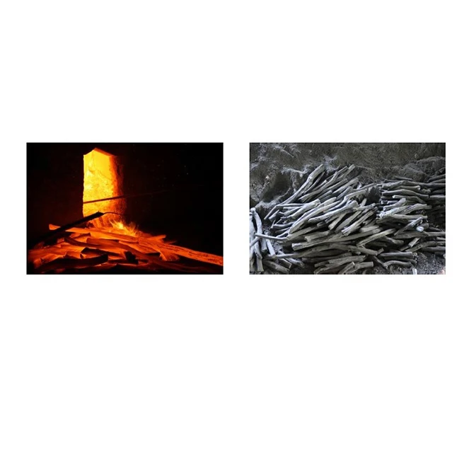 Highly dense raw wood production line barbecue charcoal briquette