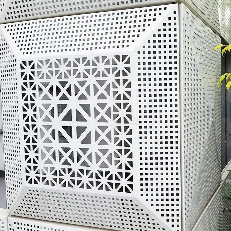 Decorative Facades Panel Perforated Outdoor Aluminum Facade Panels