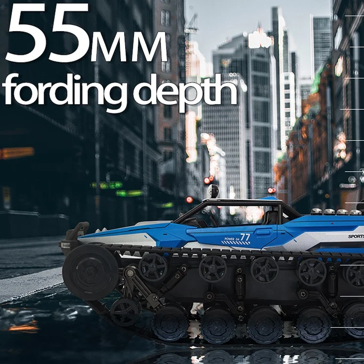 Pinecone Sg-1204 Ev2 1/12 Die-Cast Military Truck Dual Tracked Off Road Car Panzer Remote Control Toys Rc Diecast Crawler 4X4