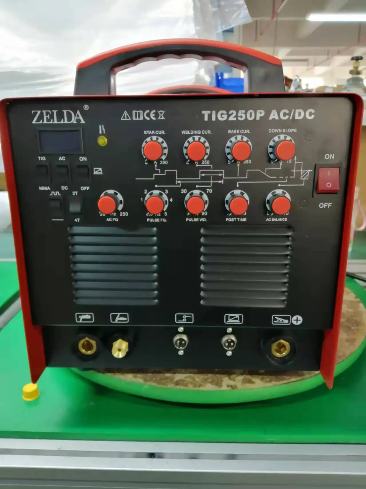 Классический Профессиональный сварочный аппарат MOSFET 250amp TIG для алюминия с стабильным качеством и
