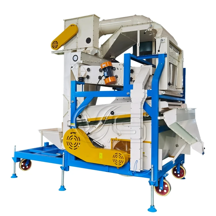 High purity and stable sesame wheat rice paddy millet beans seed cleaning and processing machine sesame cleaner