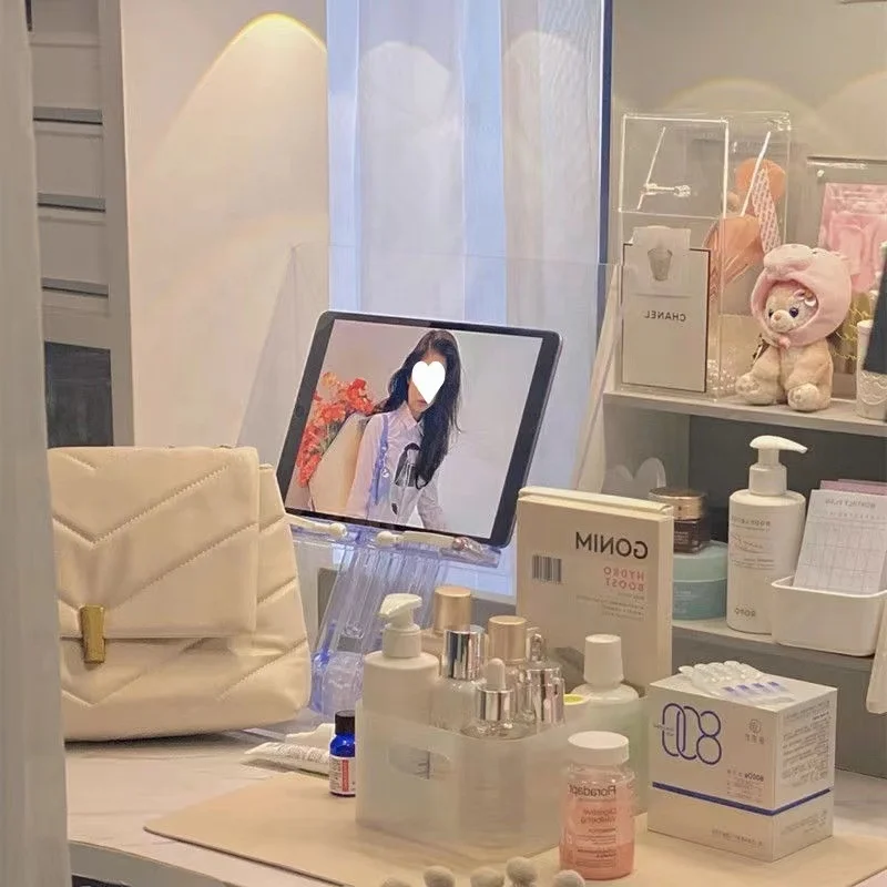 Adjustable Acrylic Reading Stand for Book Ipad Tablet & PC Home Decor Reading Stand & Holder