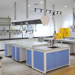 Commercial Furniture For Laboratory and All Steel Type Chemistry laboratory workbench