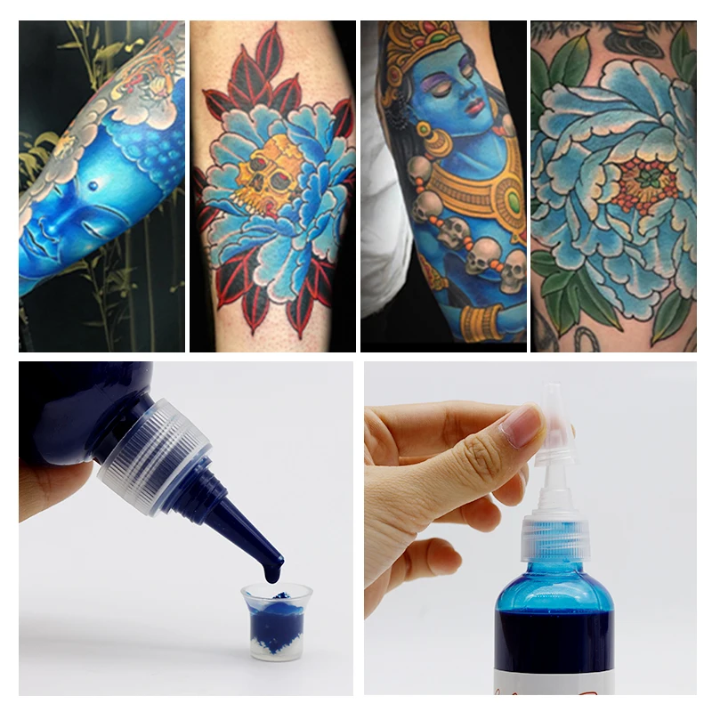 Aimoosi Waterproof Body Paint Temporary Spray Airbrush Tattoo Ink for tattoo supply