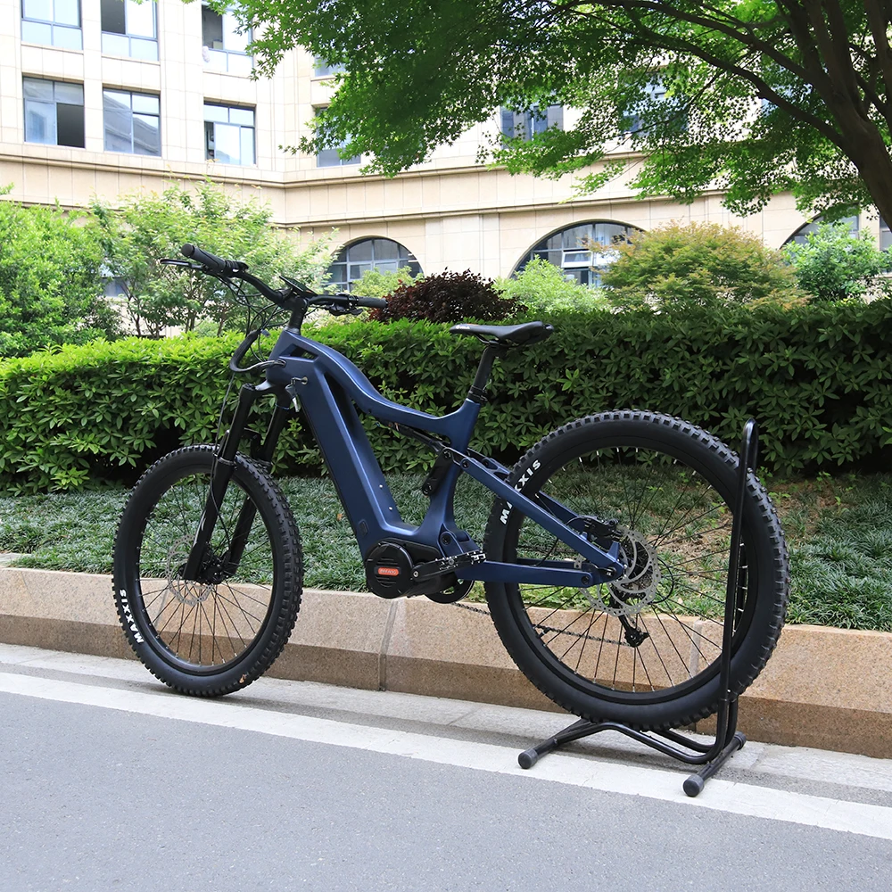 2022 ebike 48v 1000w 29inch bafang m620 ultra mid drive dual suspension carbon electric mountain bike