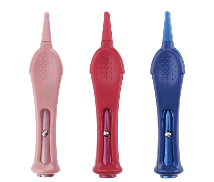 Pink color Tweezer for baby Booger cleaner for baby nose for ear children product with light