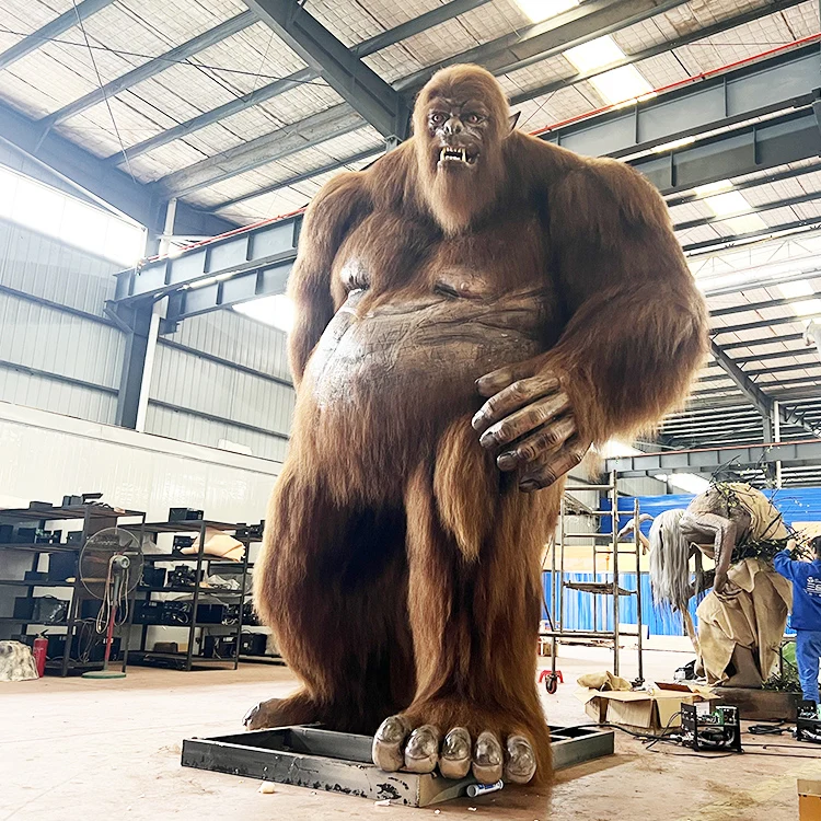 New High Simulation Custom Huge Realistic Animatronic Monster Statue