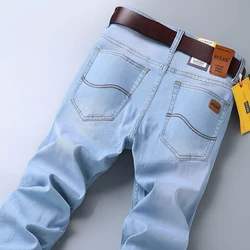 Fashion classic style denim jeans skinny slim jeans pants summer men denim pant mens wear jeans