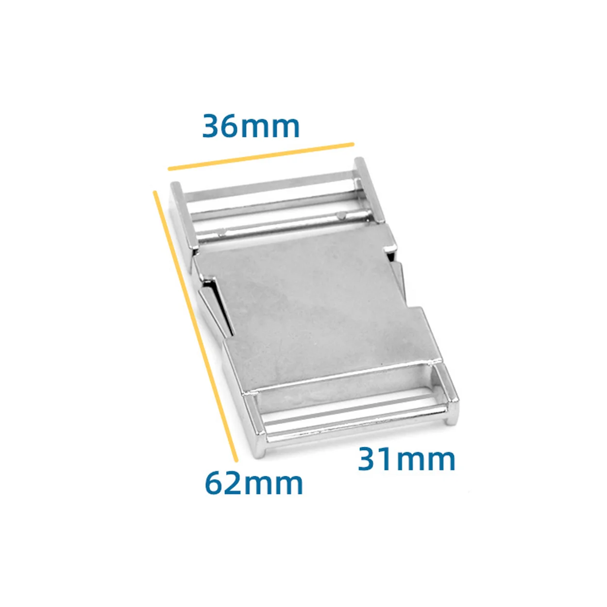 Fashion High Quality Metal Side Release Buckle Metal Custom Wholesale Alloy Man Pin Reversible Belt Buckle