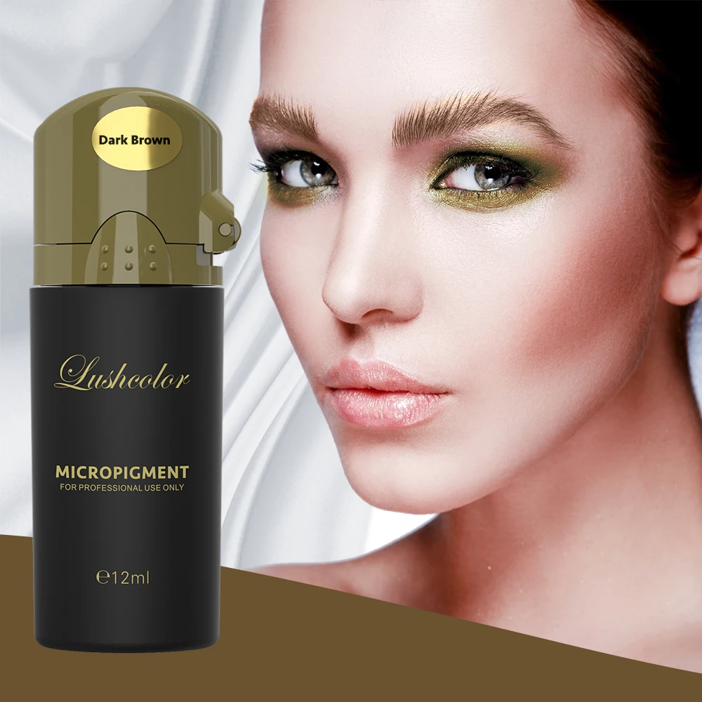 Lushcolor permanent makeup micro tatoo color liquid  pigments for lips,eyebrows