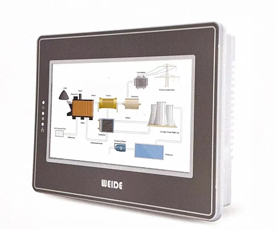 WEIDE WD070 7inch human machine interface touch screen for cnc machine hmi touch screen