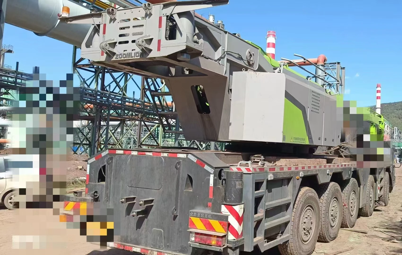 Подержанный Грузовой кран Zoom-lion 130 тонн Для вездехода ZAT1300 с хорошей производительностью в продаже