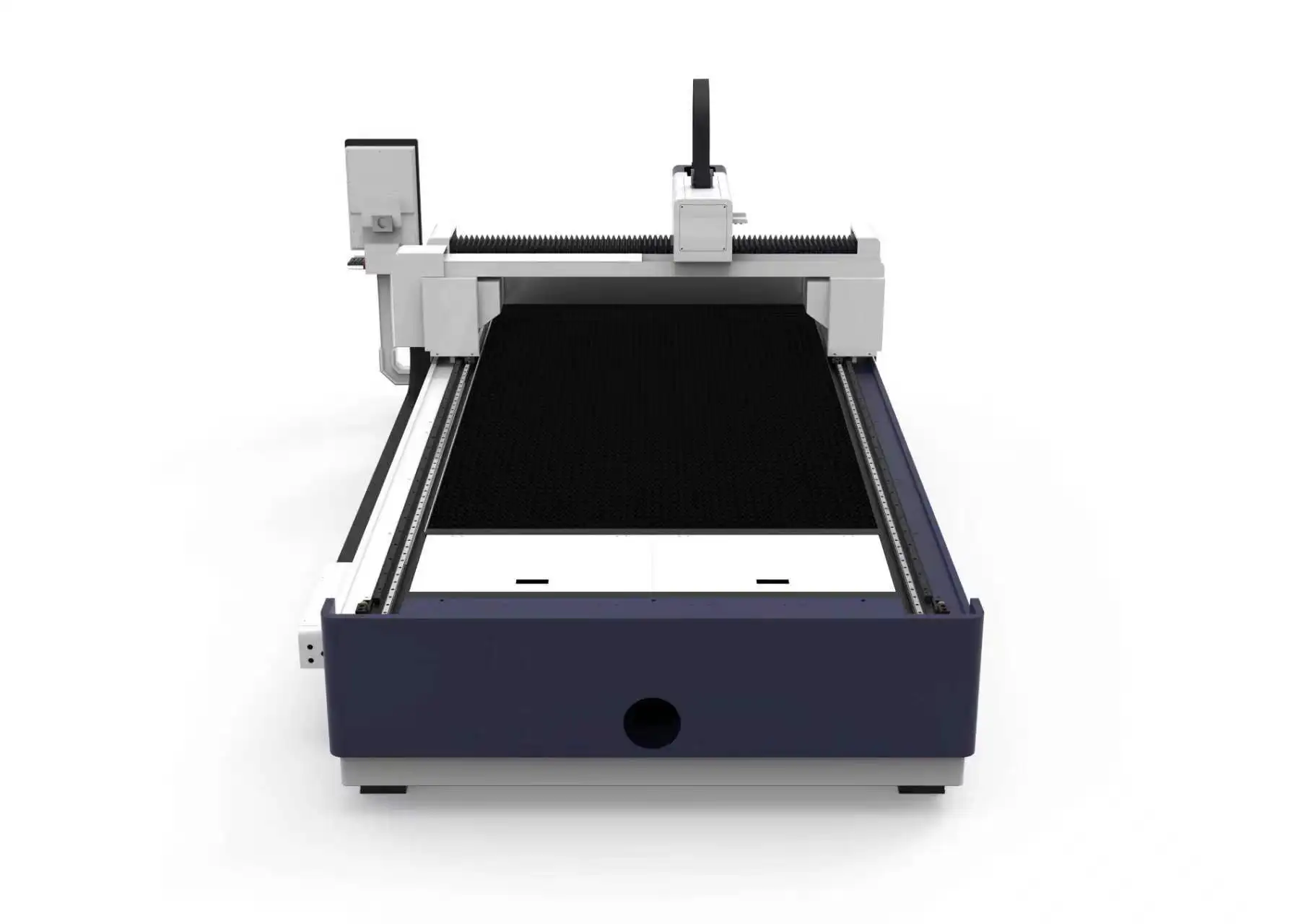 2000w 3000w 6000w fully enclosed laser cutter equipment with double tables