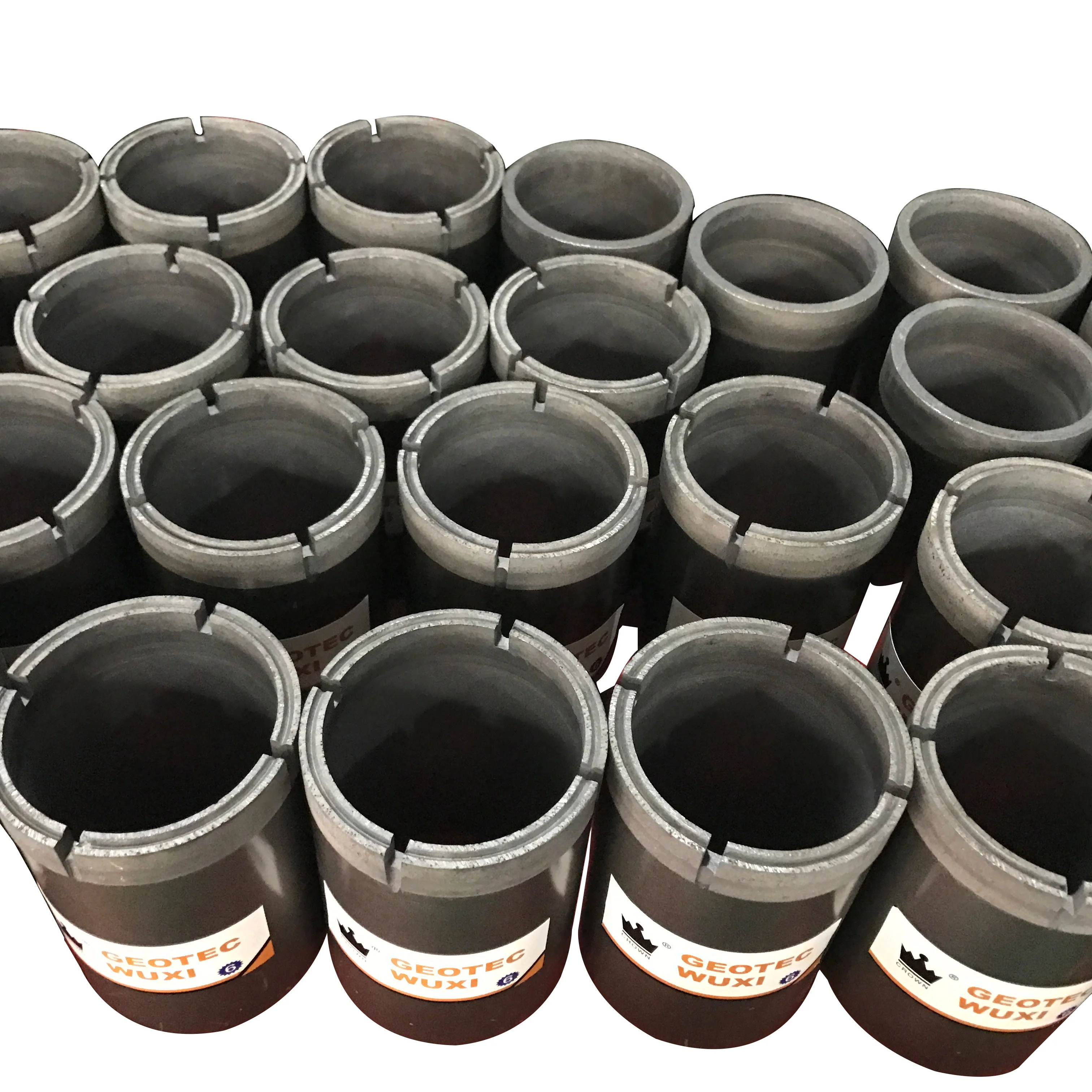 Good performance hard rock core drill HWT impregnated diamond casing shoe bit