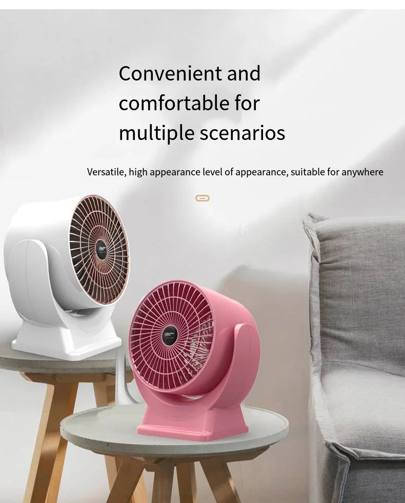 Оптовая Продажа Новый настольный мини-немой бытовой нагреватель для ванной комнаты небольшой охлаждающий и нагревательный вентилятор электрические нагреватели