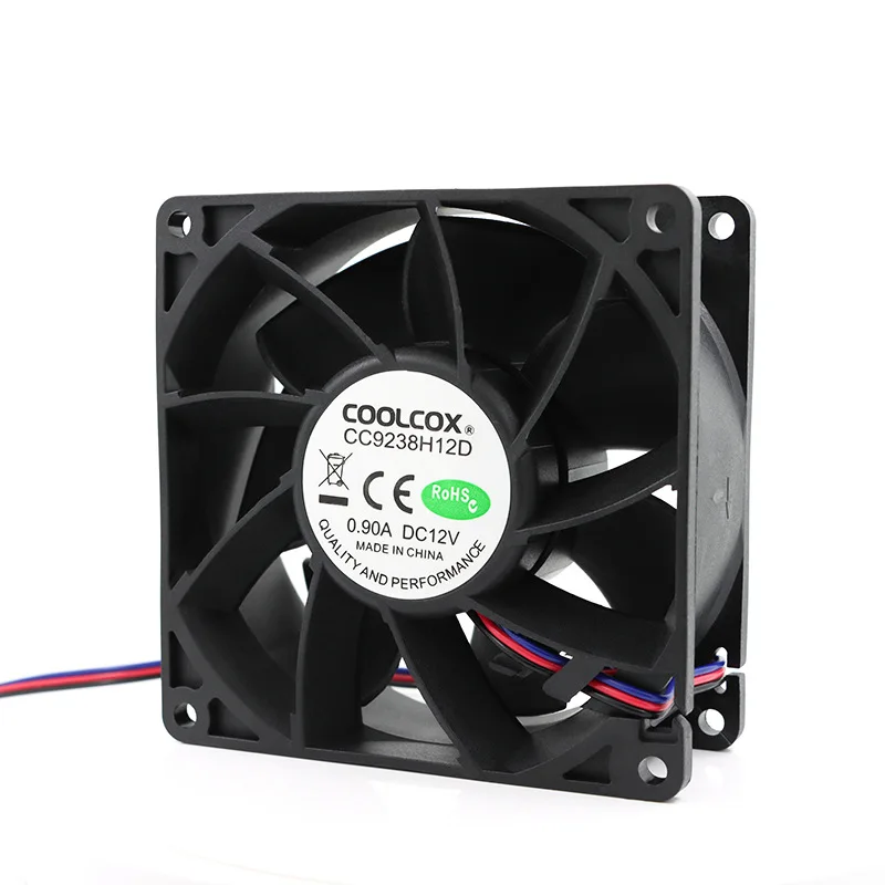 Aidecoolr 9238 Axial Brushless DC Motor 120mm PC Coolr CPU Fan 12V/24V Car Refrigerator Inverter Heater Fans & Cooling Product
