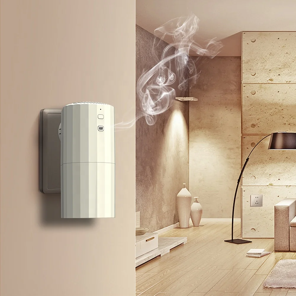 Luxury Bluetooth WIFI APP Electric Waterless Plug-In Essential Oil Diffuser Home Air Scent Aroma Diffuser