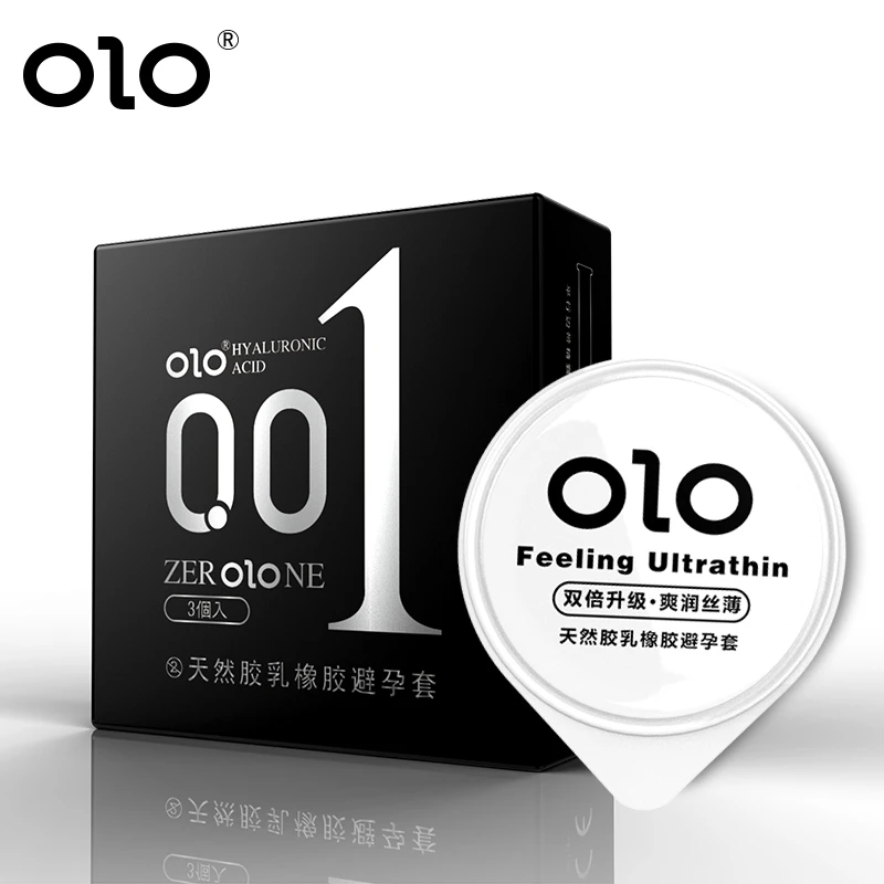  Ультратонкий презерватив olo 001 zero